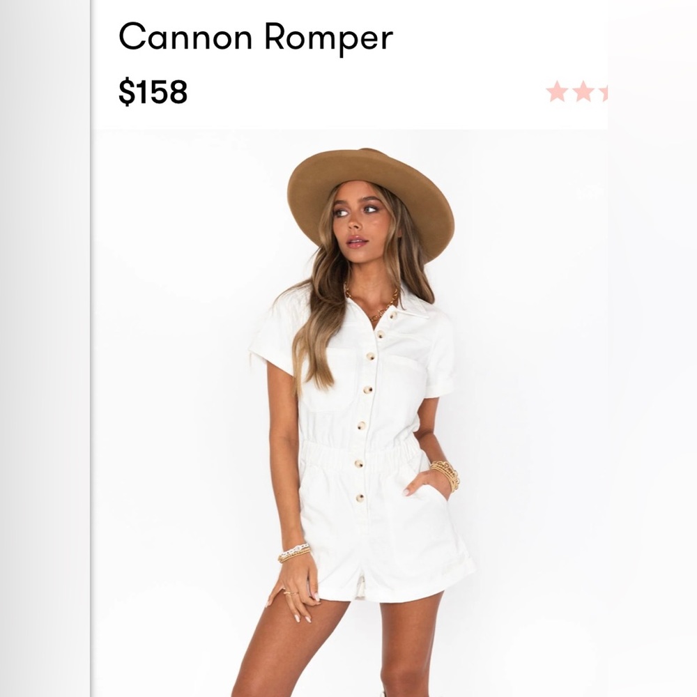 NWT - Show Me Your Mumu - Cannon Romper